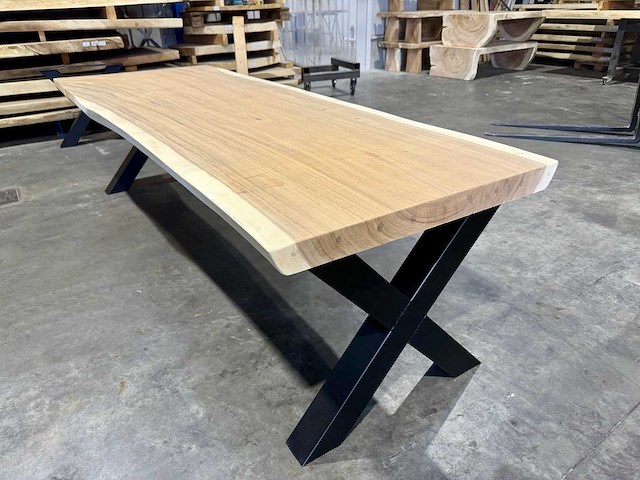 Suar boomstamtafel 280 cm. - afbeelding 1 van  4