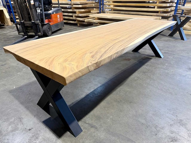 Suar boomstamtafel 280 cm. - afbeelding 2 van  4