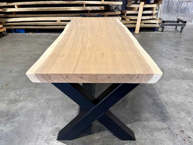 Suar boomstamtafel 280 cm. - afbeelding 4 van  4