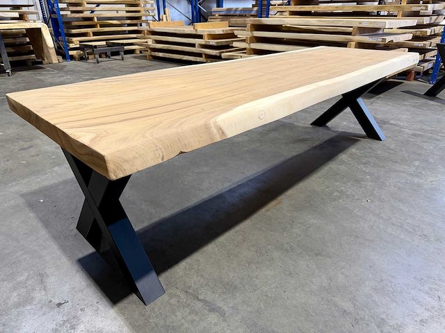 Suar boomstamtafel 280 cm. - afbeelding 2 van  4
