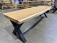 Suar boomstamtafel 280 cm. - afbeelding 1 van  4