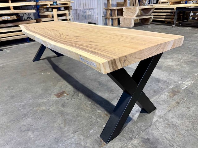 Suar boomstamtafel 280 cm. - afbeelding 3 van  4