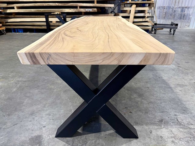 Suar boomstamtafel 280 cm. - afbeelding 4 van  4