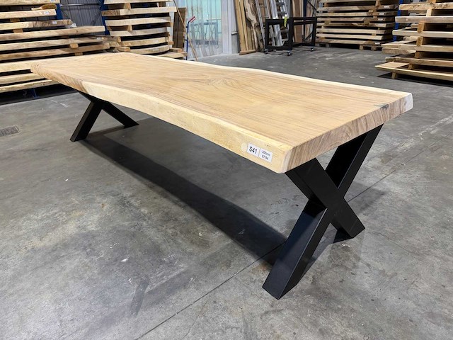 Suar boomstamtafel 300 cm - afbeelding 2 van  4