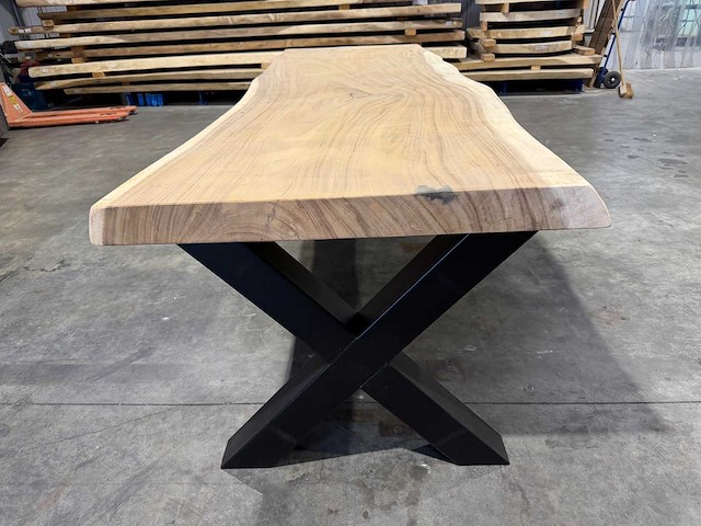 Suar boomstamtafel 300 cm - afbeelding 4 van  4