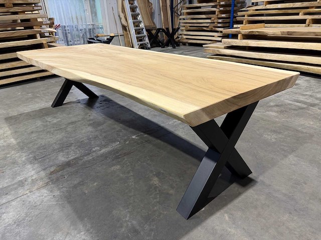 Suar boomstamtafel 300 cm. - afbeelding 1 van  4