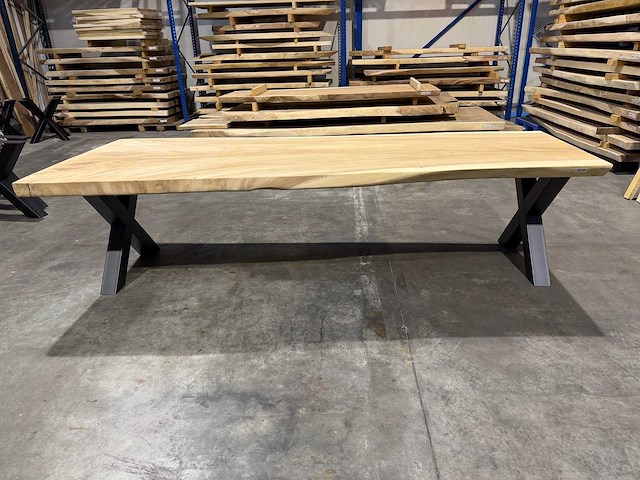 Suar boomstamtafel 300 cm. - afbeelding 4 van  4