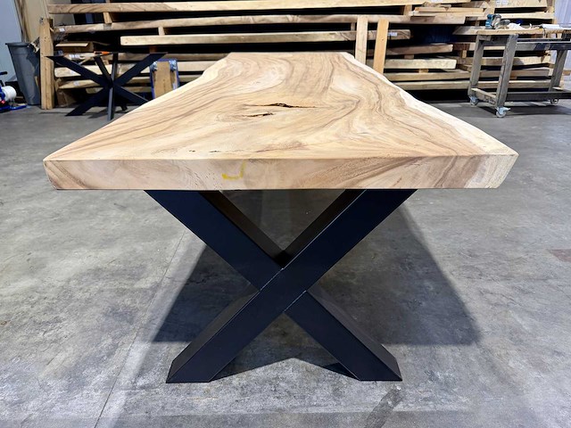 Suar boomstamtafel 300 cm. - afbeelding 3 van  3