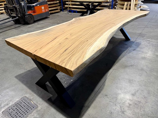 Suar boomstamtafel 300 cm. - afbeelding 1 van  4