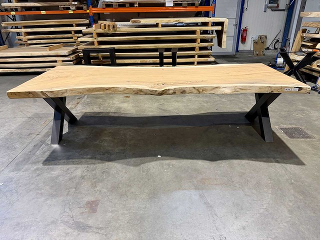 Suar boomstamtafel 300 cm. - afbeelding 2 van  4