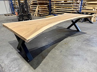 Suar boomstamtafel 300 cm. - afbeelding 1 van  3