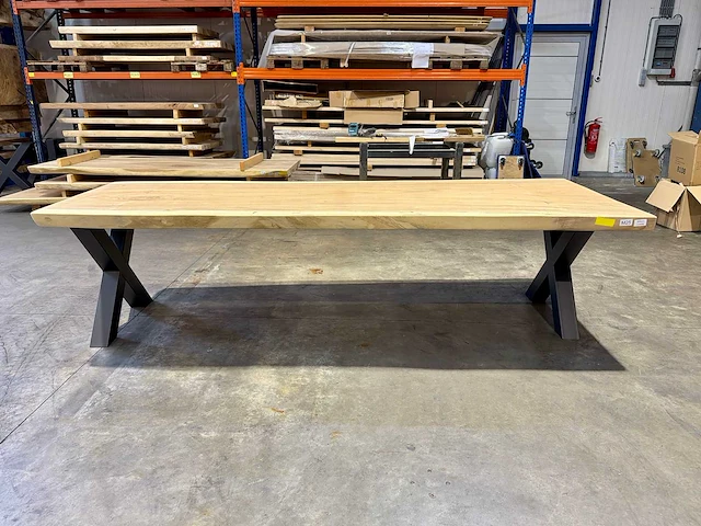 Suar boomstamtafel 300 cm. - afbeelding 2 van  4