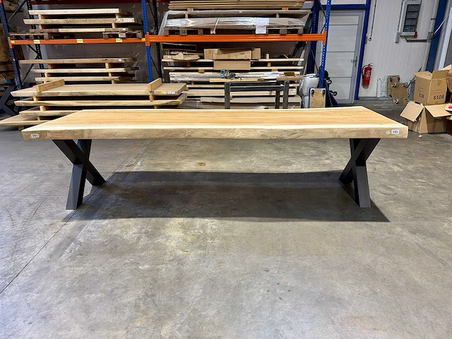 Suar boomstamtafel 300 cm. - afbeelding 2 van  4