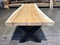 Suar boomstamtafel 300 cm. - afbeelding 4 van  4