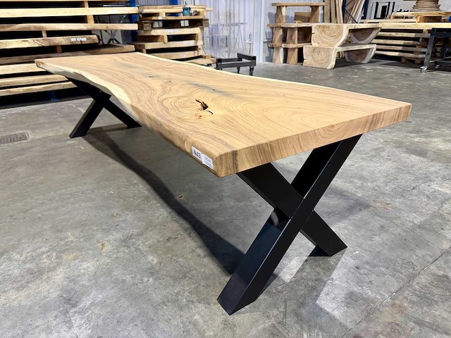 Suar boomstamtafel 300 cm. - afbeelding 2 van  3