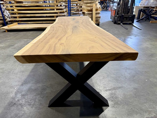 Suar boomstamtafel 300 cm. - afbeelding 3 van  3