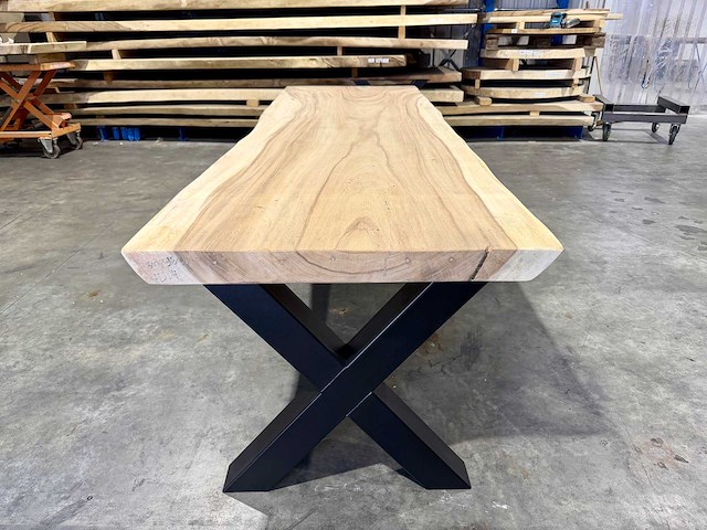 Suar boomstamtafel 300 cm. - afbeelding 4 van  5