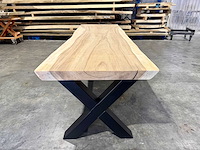 Suar boomstamtafel 300 cm. - afbeelding 4 van  5