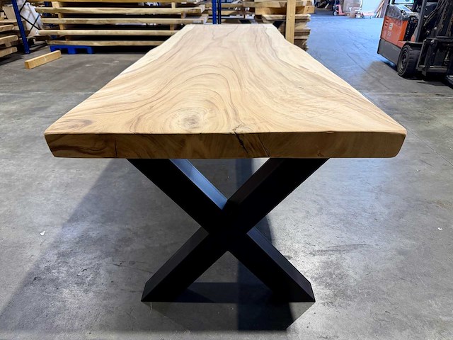 Suar boomstamtafel 300 cm. - afbeelding 5 van  5