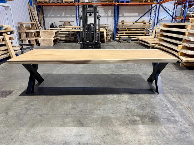 Suar boomstamtafel 300 cm. - afbeelding 3 van  4