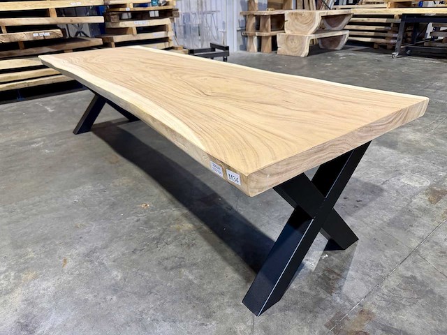 Suar boomstamtafel 300 cm. - afbeelding 2 van  4