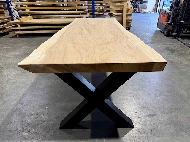 Suar boomstamtafel 300 cm. - afbeelding 4 van  4