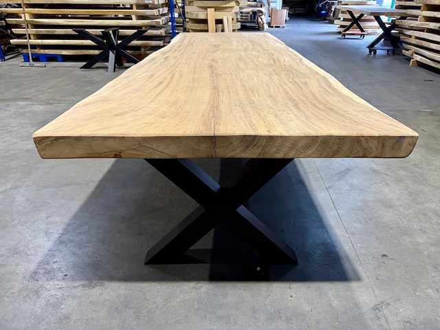 Suar boomstamtafel 350 cm. - afbeelding 3 van  4