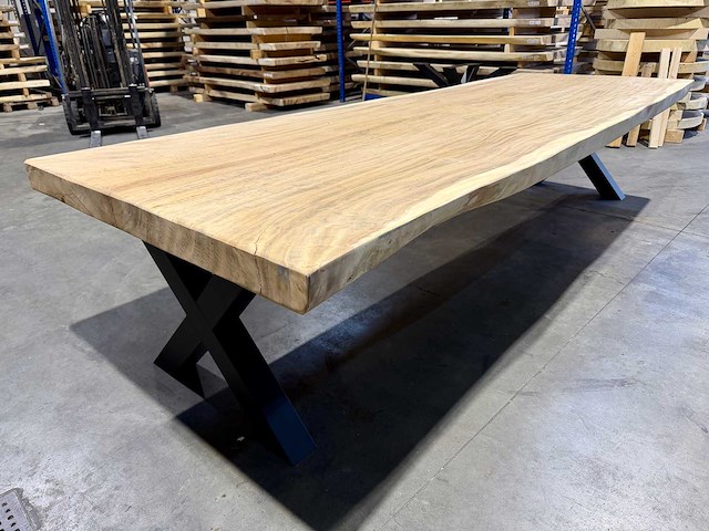 Suar boomstamtafel 350 cm. - afbeelding 4 van  4