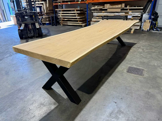 Suar boomstamtafel 350 cm. - afbeelding 2 van  5