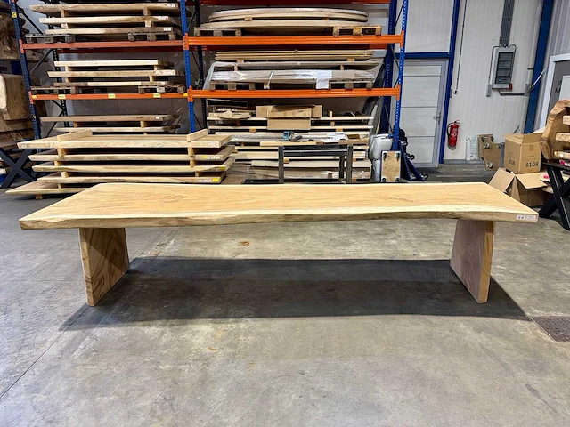 Suar boomstamtafel 350 cm. - afbeelding 4 van  5