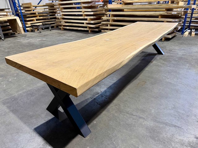 Suar boomstamtafel 350 cm. - afbeelding 2 van  3