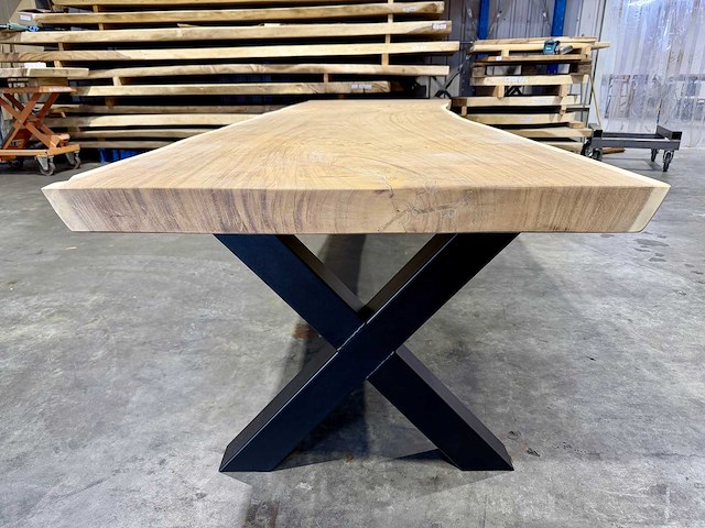 Suar boomstamtafel 350 cm. - afbeelding 3 van  3