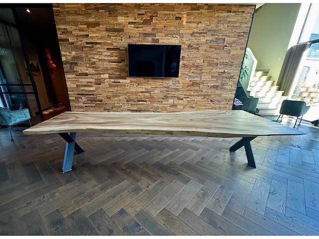 Suar boomstamtafel 365 cm. - afbeelding 3 van  4