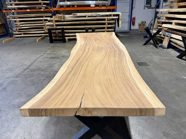 Suar boomstamtafel 380 cm. - afbeelding 3 van  4
