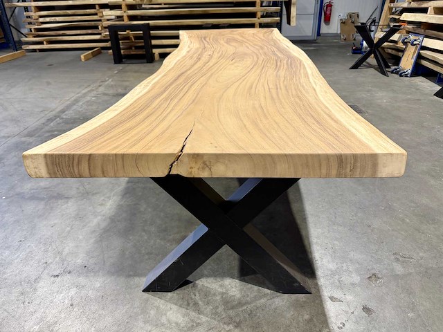 Suar boomstamtafel 380 cm. - afbeelding 4 van  4