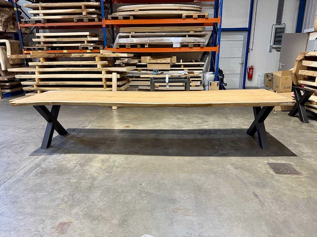 Suar boomstamtafel 400 cm. - afbeelding 2 van  5