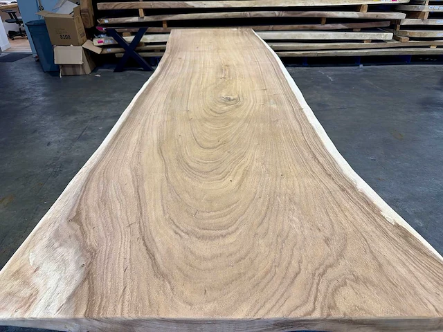 Suar boomstamtafel 400 cm. - afbeelding 5 van  5
