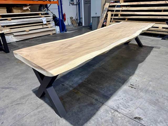 Suar boomstamtafel 400 cm. - afbeelding 2 van  4