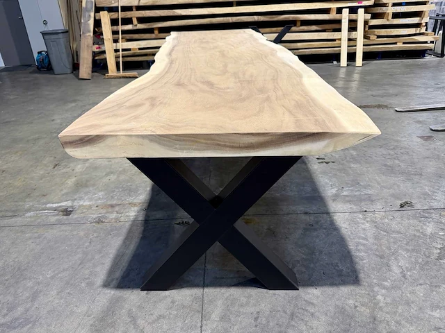 Suar boomstamtafel 400 cm. - afbeelding 4 van  4