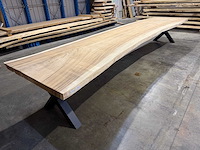 Suar boomstamtafel 500 cm. - afbeelding 1 van  5