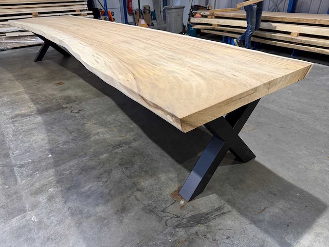 Suar boomstamtafel 500 cm. - afbeelding 2 van  5