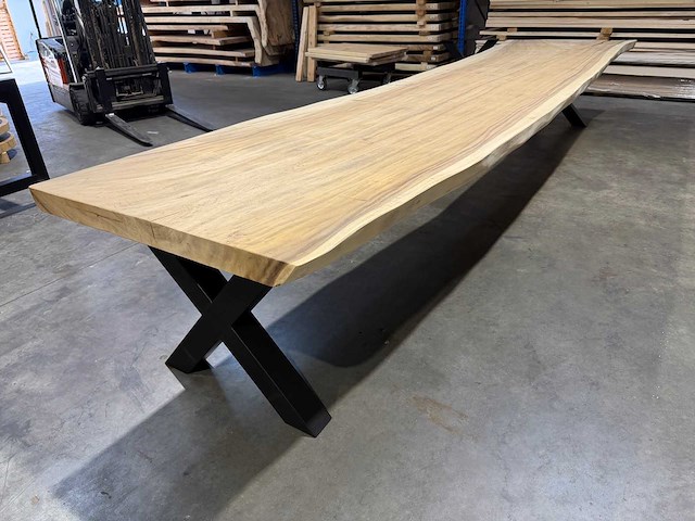 Suar boomstamtafel 500 cm. - afbeelding 5 van  5