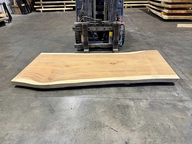Suar boomstamtafelblad 210 cm. - afbeelding 2 van  2