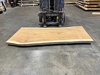 Suar boomstamtafelblad 210 cm. - afbeelding 2 van  2