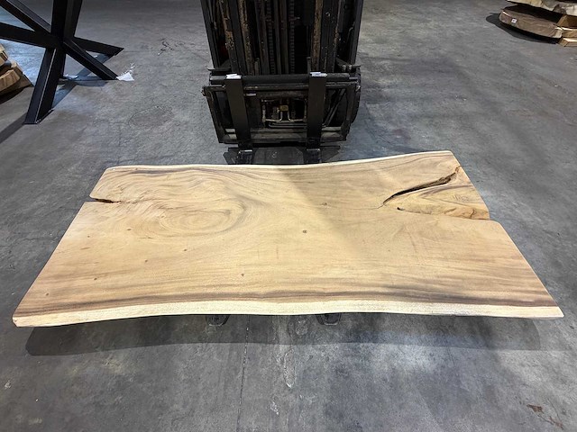 Suar boomstamtafelblad 220 cm - afbeelding 3 van  3