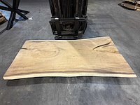 Suar boomstamtafelblad 220 cm - afbeelding 3 van  3