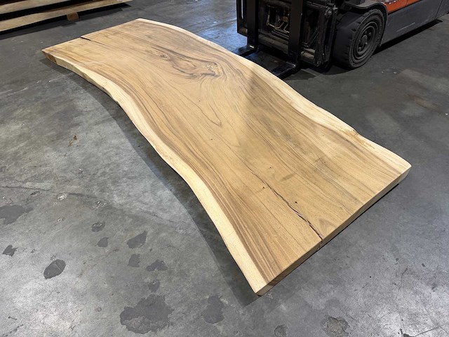 Suar boomstamtafelblad 280 cm - afbeelding 1 van  4