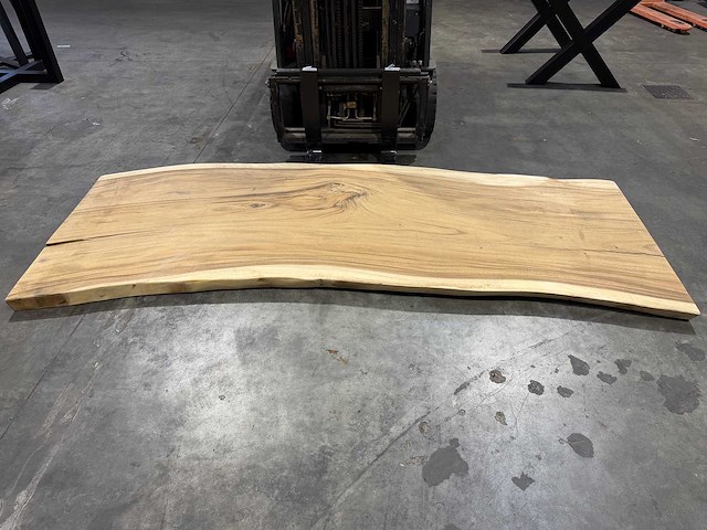 Suar boomstamtafelblad 280 cm - afbeelding 4 van  4