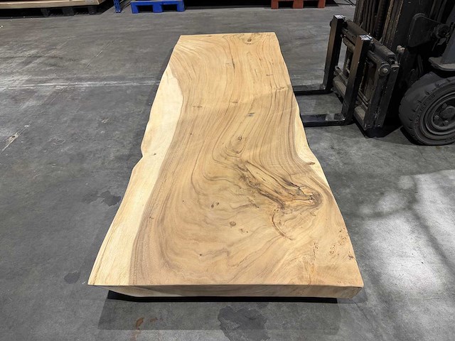 Suar boomstamtafelblad 300 cm - afbeelding 1 van  2