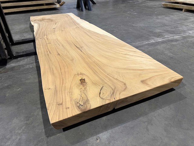 Suar boomstamtafelblad 300 cm - afbeelding 2 van  2